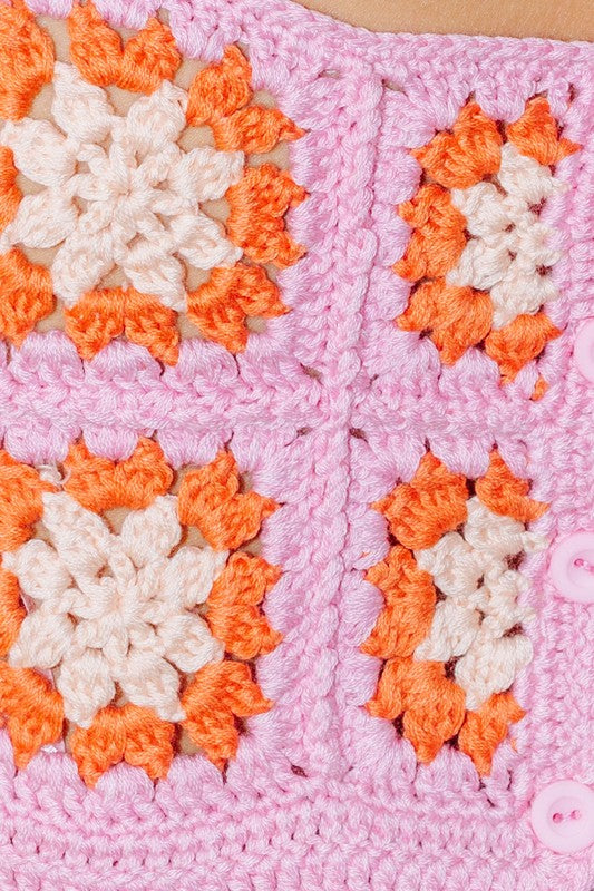 Gypsy Crochet Crop Top