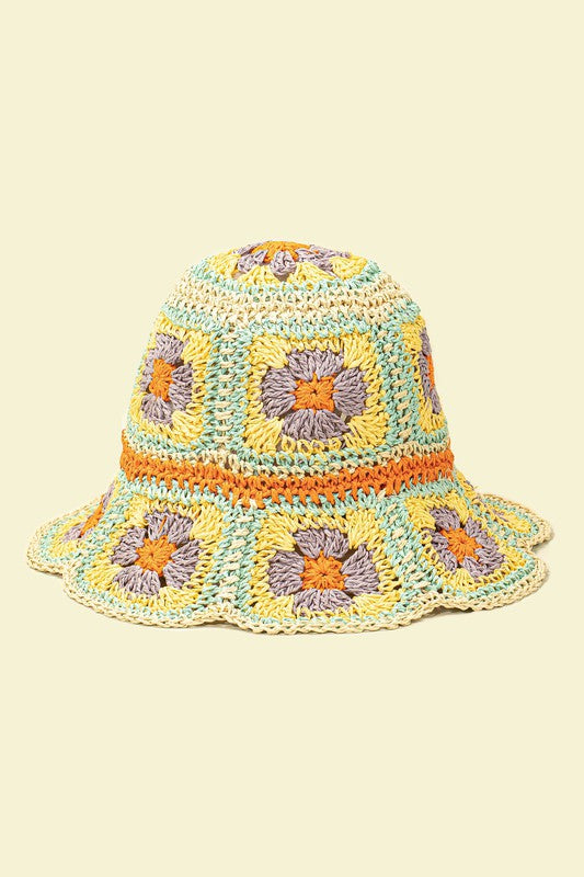 Groovy Crochet Bucket Hat
